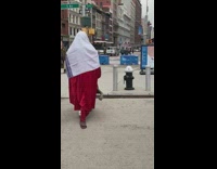 Collab WINY - Red robe hallelujah skinny horn instrument 