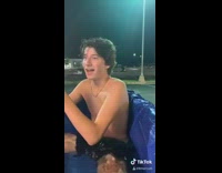 Three guys mcdonalds drive through truck pool 