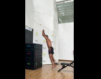 Guy does a high box jump from seated position