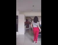 Grey crop top girl toosie slide 