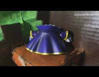 Stop motion kirby fights meta knight boss 