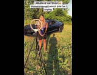 Behind the scenes couple tiktok ring light 