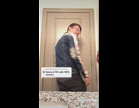 Denim jacket guy dances at ten percent 