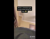 Guy wakes up to drunk audio 