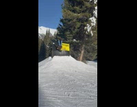Guy gets snowboard stuck on wall