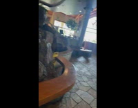 Guy scares woman by accident