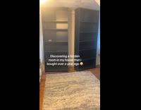 Woman discovers hidden attic in her house