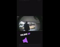 Guy slips and falls backwards on porch 