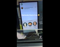 Collab Clips MPUGC2 - Starbucks employee already knows womans order 