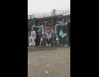 Collab DailyDoseOfInternet - Graffiti mural wall painting art frankie knuckles 