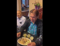 Collab BitchIG2 - Guy asks dad how food tastes bussin