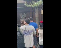 Donkey calls out person wearing mickey ears 