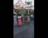 Asian girl turkey leg disneyland 