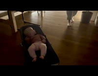 Baby Whimpers then Gets Excited for Milk