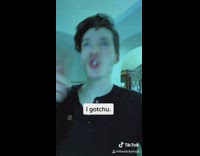 Guy at rave DJ chair jump noose