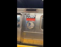 Subway leaks water turned into water ride