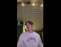 Guy white shirt shocked and scared 