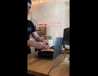 Collab BitchIG2 - Pan on laptop cracks egg 