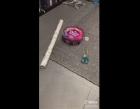 Guy makes chocolate box look like helicopter  