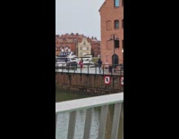 Lady Pulls in Camera Man for Content