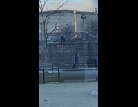 white I am void graffiti black jacket 