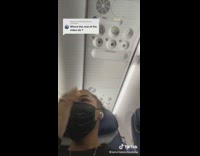 Woman films church choir singing gospel songs on plane