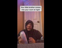 Little brother explains how to kill bacteria