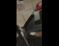 White tesla with custom goofy ahh horn 