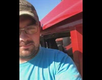 Guy red tractor drinks ocean spray dreams 