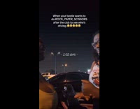 Collab ClipsIG - Playing rock paper scissors who will drive home