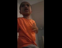 Little boy asks mom where her bra is and says he used to breast feed