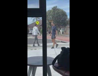 Collab IITW - Guy on phone takes mirror selfie window 