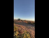 High riser drives over ramp