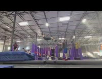 2 guys on jumping seesaw fail 