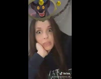 Girl disappointed in disney filter pumbaa