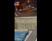 Fight Escape Fail at Gas Station