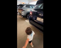 Little kids know different car brands