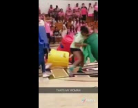 Red trash can girl runs court fail 