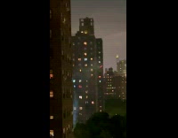 Collab winy - Person shoot fireworks their building window