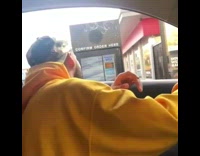 Collab BitchIG2 - Guy asks for bacon crispy sauce in fast food drive thru