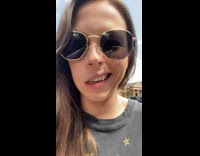 Girl cant close mouth after dentist laughing