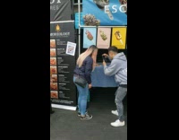 Guy photographs dessert