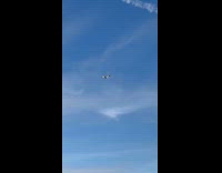 RC plane flips and crashed 