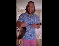 Woman surprises boyfriend with dirty dishes