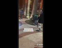 Guy crashes music video filming 