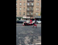 Collab WINY - Mario Mascot in Modified Kart Vibes to Music