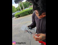 Collab VIBES - Man steals vision pro from the filmer