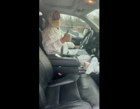 Collab Clips MPUGC - Dad in PPE picks up sick daughter from college