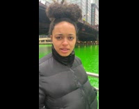 Girl asks about green river black history month