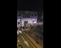 People walks on the street festival tradition